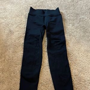 Fabletics leggings with lace detailing